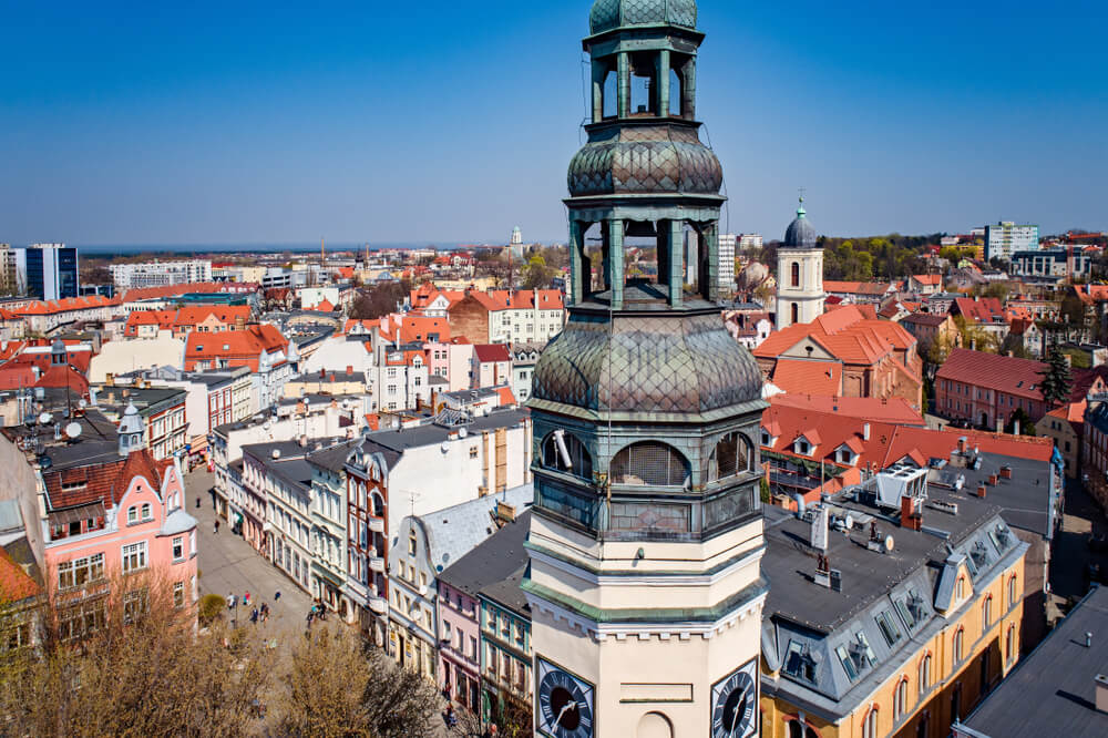 Rynek w Zielonej Górze