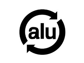 Znak Aluminium (alu) /Symbol Alu otoczony dwoma strzałkami/ – znak ekologiczny przeznaczony dla opakowań lub produktów, które są wykonane z aluminium i nadają się do recyklingu