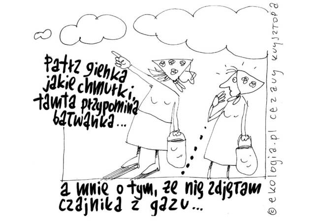 Eko-komnetarz satyryczny dla Ekologia.pl. Cezary Krzysztopa dla Ekologia.pl