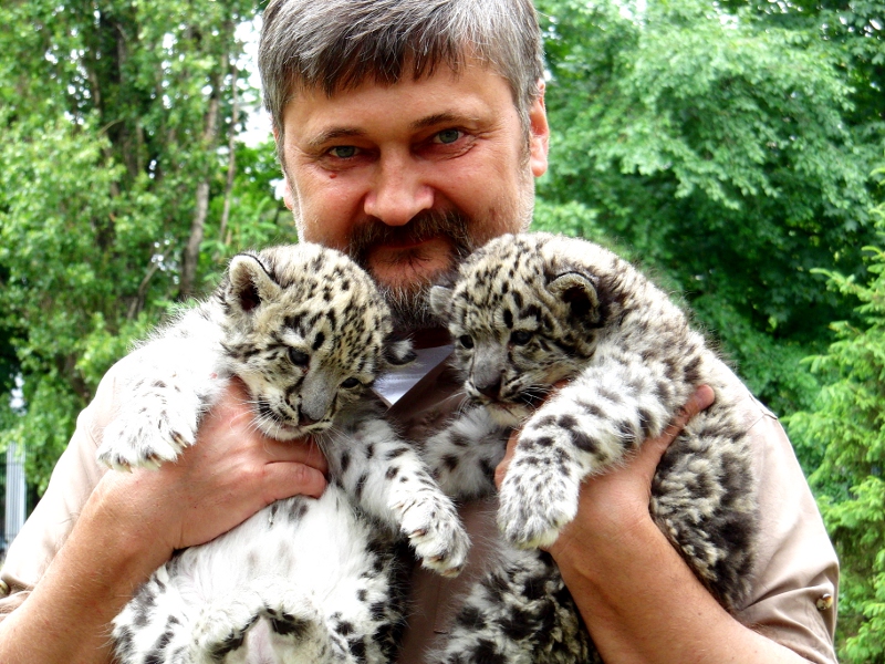 ndrazej Kruszewicz, dyrektor Miejskiego Ogrodu Zoologicznego w Warszawie