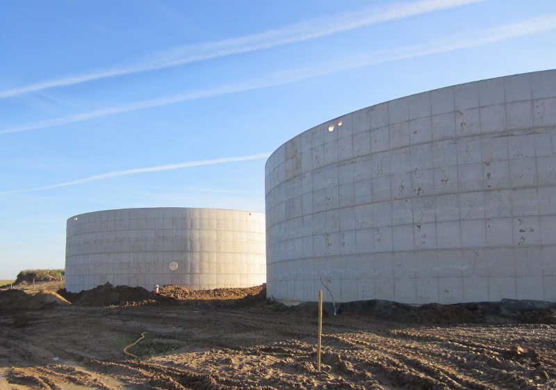 Biogazownia w Upałtach Małych, źródło: Wolf System