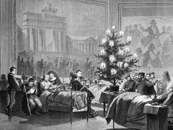 rysunek pochodzi z dziennika Die Gartenlaube (1871 rok)/ Wikipedia