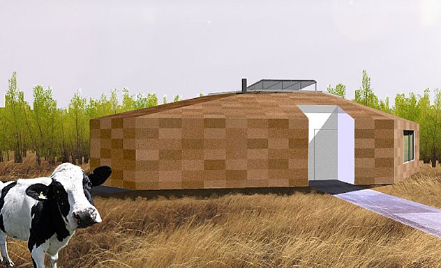 Dom eko-system, jeden z nagrodzonych projektów, źródło Murator