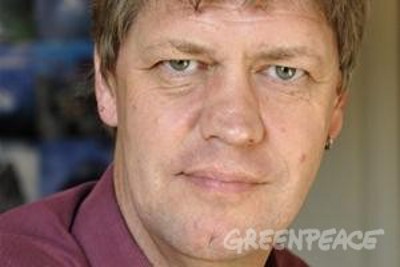 Jan Haverkamp, żródło: Greenpeace