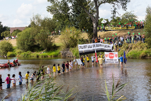 Łańcuch Ludzi, fot. Greenpeace Polska