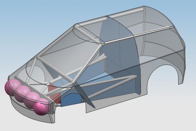 Kropelka - pojazd autorstwa polskich studentów. Fot. Shell