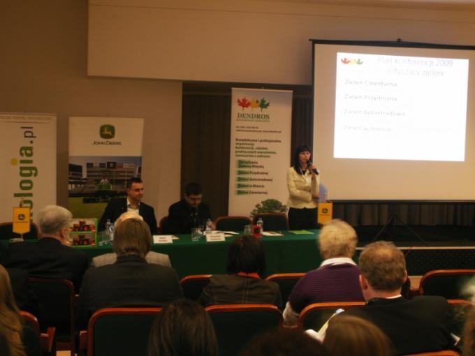 Fot.: Konferencja Zarządzanie Zielenią Miejską (Dendros)