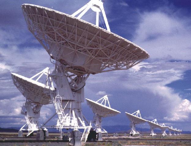 Fot.: radioteleskopy sieci VLA (NASA)