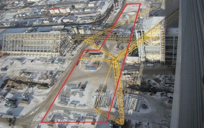 Obszar wydzielony pod budowę instalacji demonstracyjnej CCS w Elektrowni Bełchatów