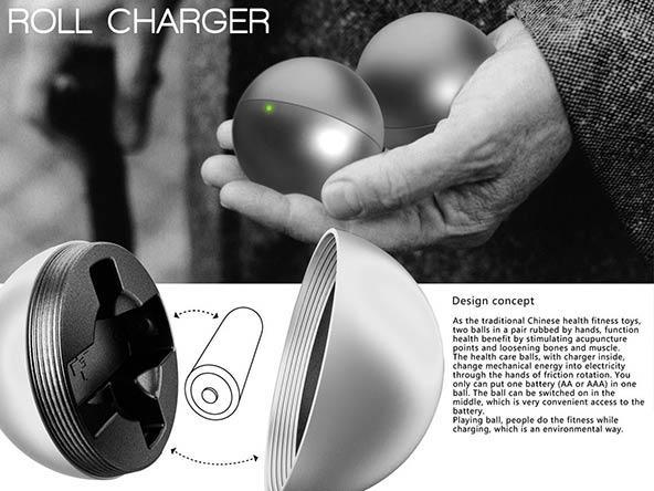 Fot.: Roll Charger zaprojektowana przez Jiang Qiana