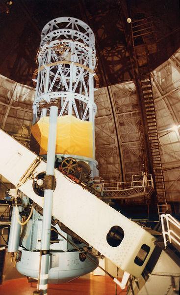 fot.: 250 cm teleskop z Mount Wilson Observatory (Wikipedia, CC)