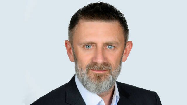 Dyrektor Operacyjny w firmie Pure&Fit produkującej żywność marki Planty, Piotr Stryjkowski.
