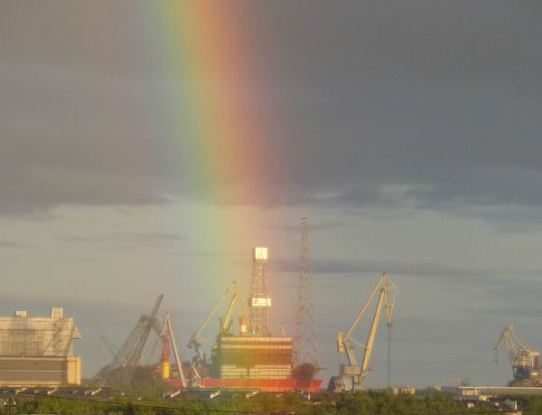 Platforma Prirazlomnoye, autor: Schekinov Alexey Victorovich/ Wikipedia CC