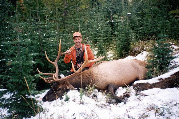 Myśliwy przy trofeum