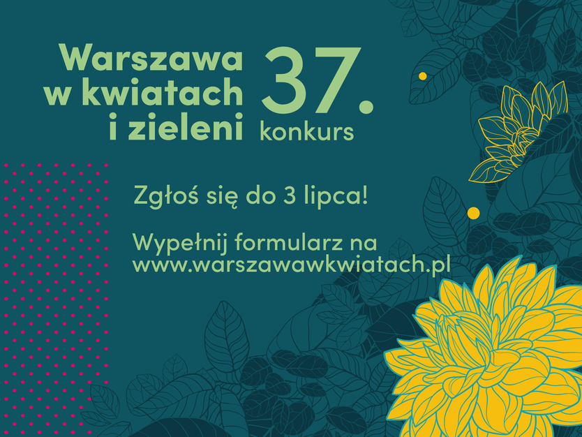 warzawa w kwiatach