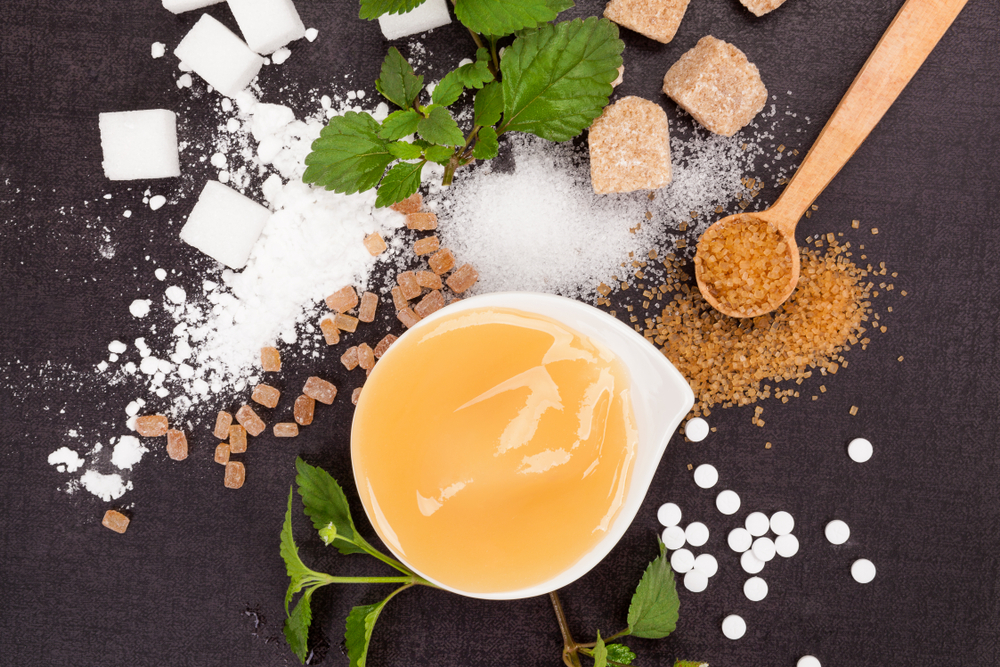 Różne rodzaje cukru i słodzików. Źródło: shutterstock