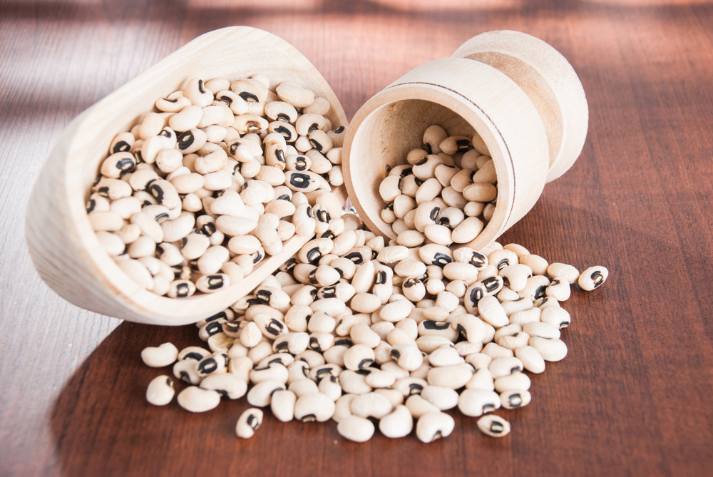 Suche ziarna fasoli czarne oczko, fot. shutterstock