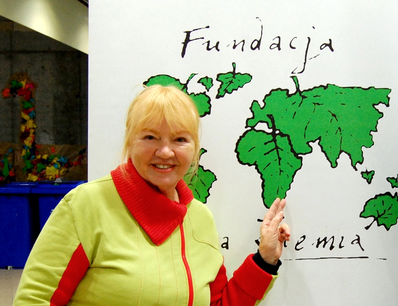 Mira Stanisławska-Meysztowicz – założycielka Fundacji Nasza Ziemia i inicjatorka akcji „Clean up The World” w Polsce
