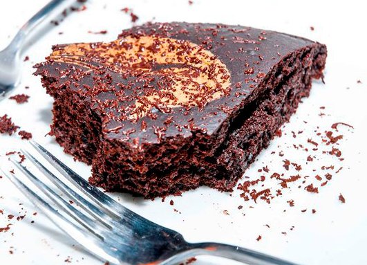 Ciasto czekoladowo-czekoladowe z dodatkiem… czekolady, Amelia Romańska, Vegeluv