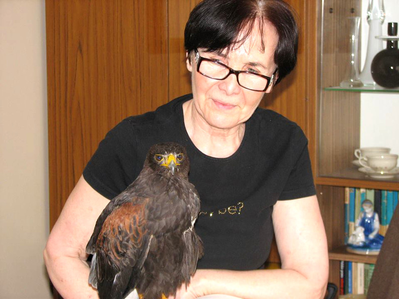 Zofia Brzozowska z Fundacji „Ratujmy Ptaki”