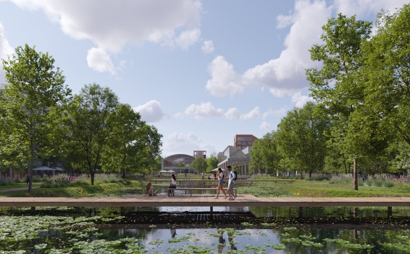 Wizualizacja F.S.O. Park, materiały prasowe, źródło: https://fso-park.pl