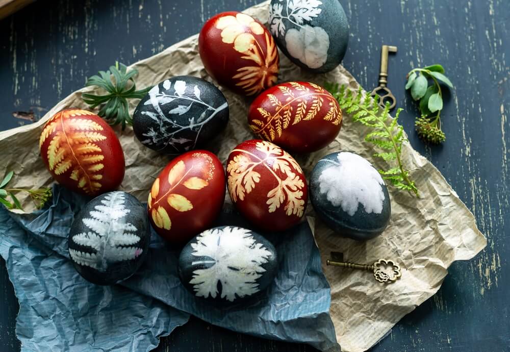 Dekoracyjne jajka na Wielkanoc