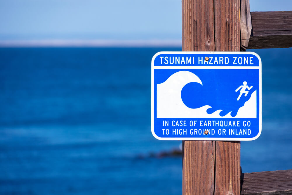 Strefa ostrzeżenia przed tsunami