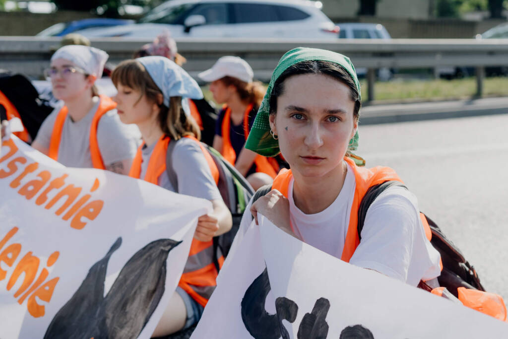Aktywiści z Ostatniego Pokolenia