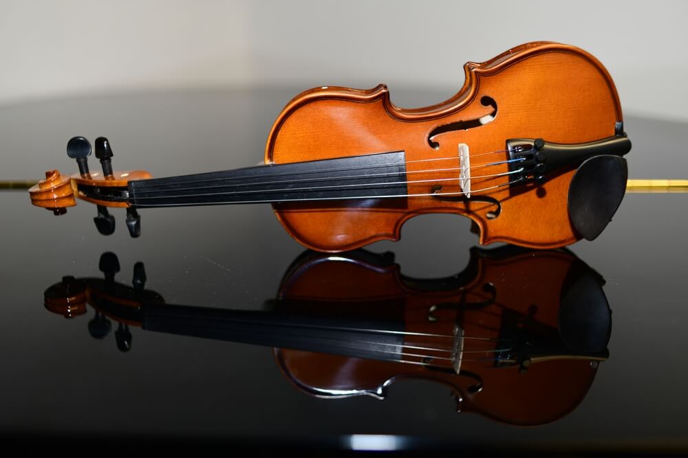 Skrzypce z drewna księżycowego