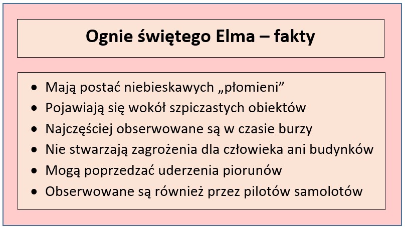 ognie św Elma
