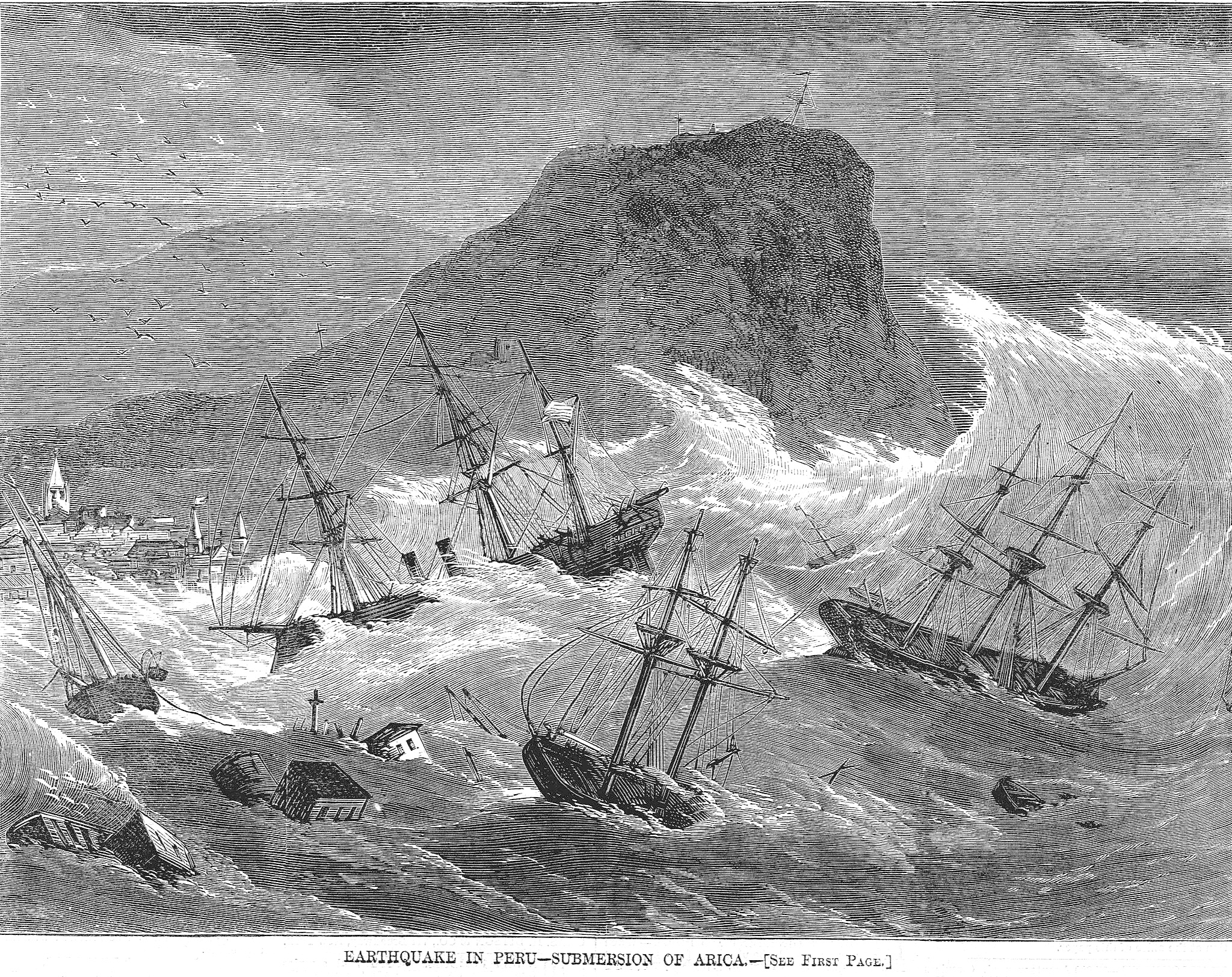 Trzęsienie ziemi i tsunami 13 sierpnia 1868 roku w północnym Chile
