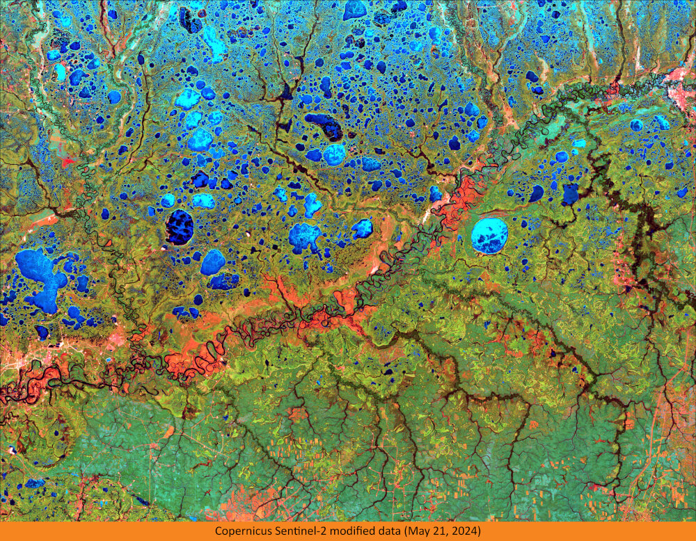 Mokradła rzeki Agan i zagrożenia związane z wydobyciem ropy naftowej