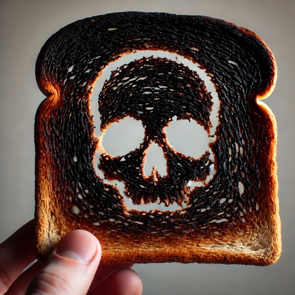 Czy przypalone jedzenie jest niezdrowie?