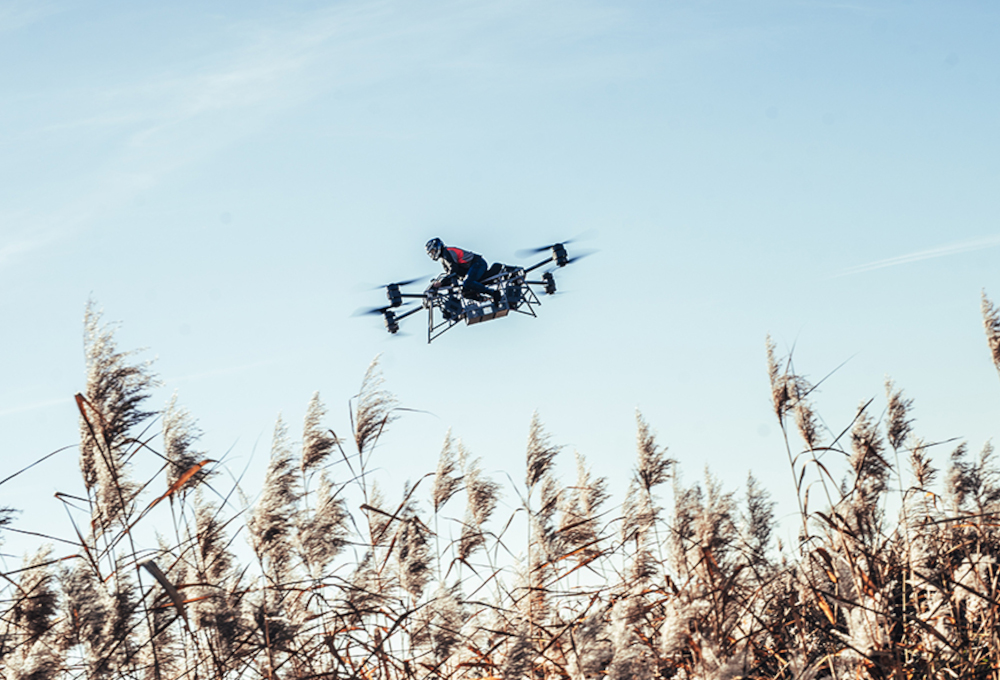 Start-up z Gdyni opracował pierwszy w Europie latający motocykl