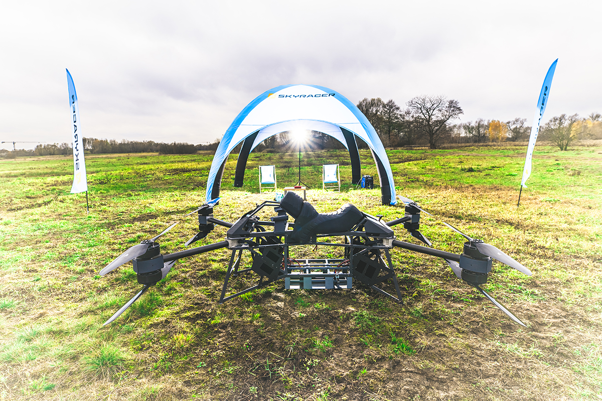 Polski startup z Gdyni opracował pierwszy w Europie latający motocykl