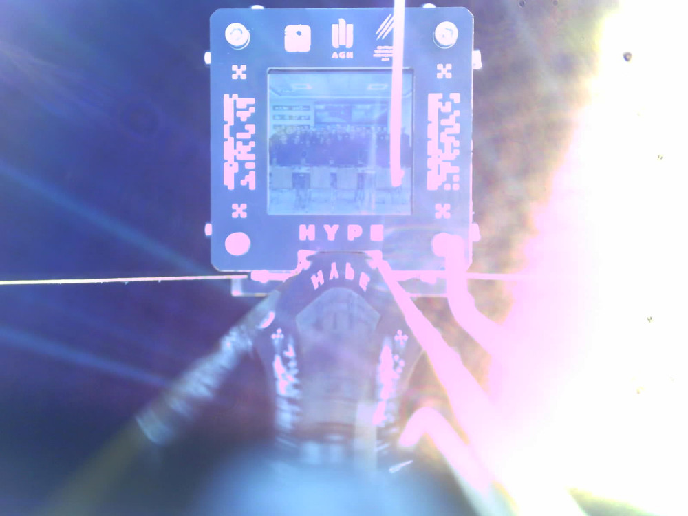 Selfie wykonane przez satelitę HYPE