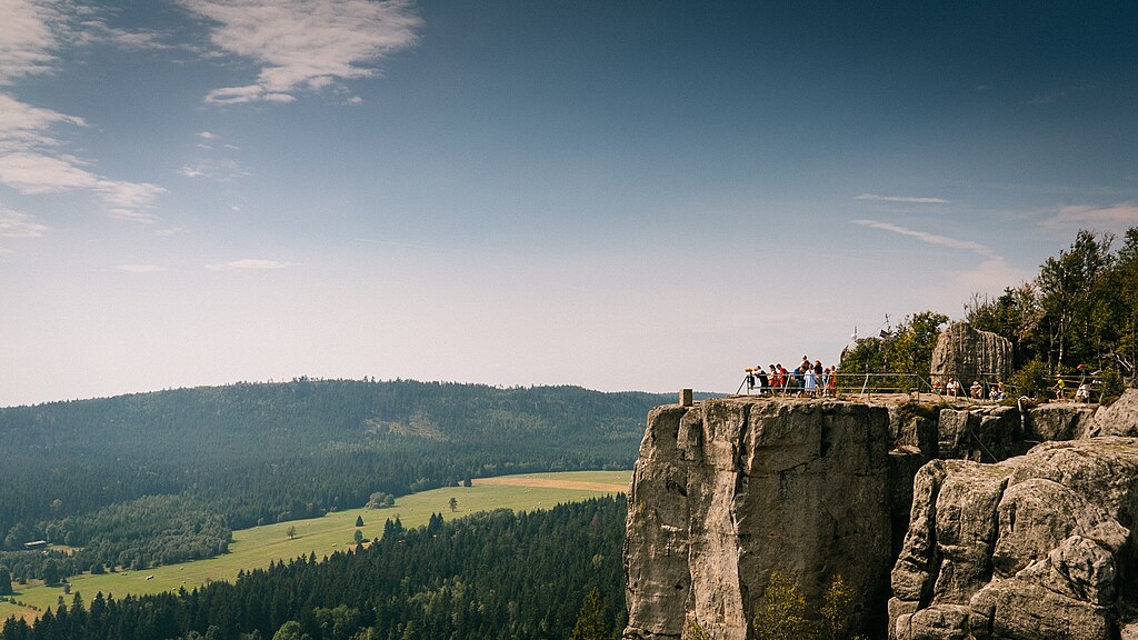 Taras widokowy w Górach Stołowych