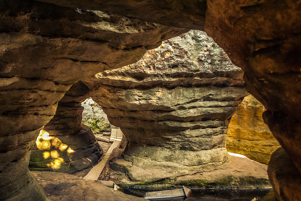 Korytarze w Błędnych Skałach