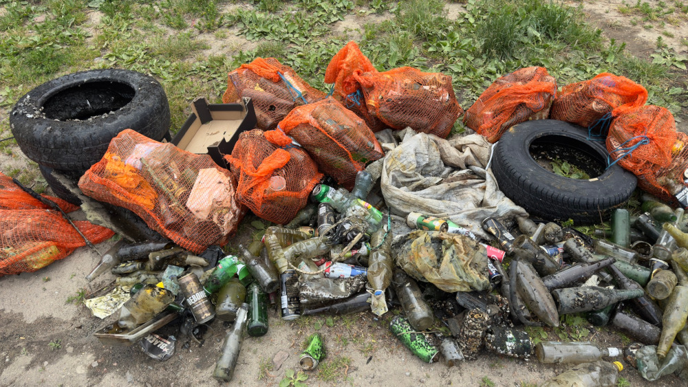 Podczas Akcji Czysta Odra wolontariusze zebrali 206 ton śmieci