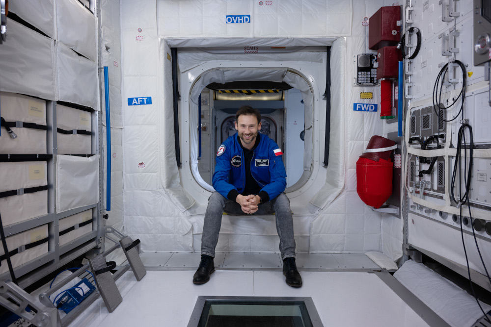 ESA - Sławosz Uznański-Wiśniewski