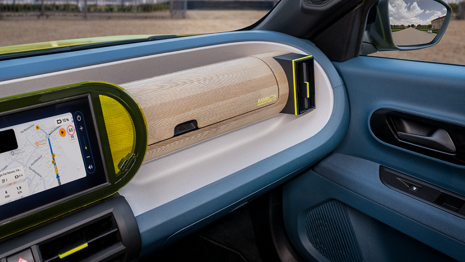 Wnętrze Fiata Grande Panda