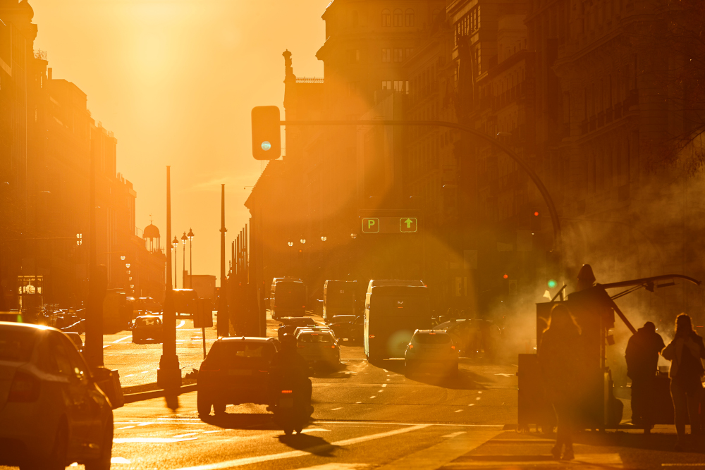 Upały uderzają w mieszkańców miast. Satelity monitorują miejskie wyspy ciepła