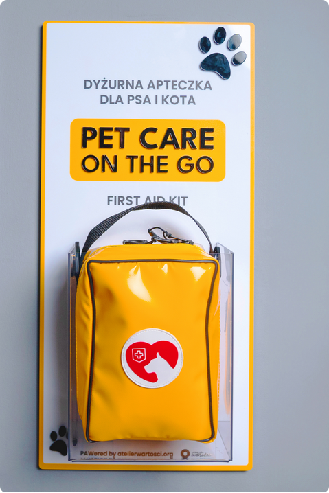 Apteczka pierwszej pomocy dla zwierząt w PKP Intercity