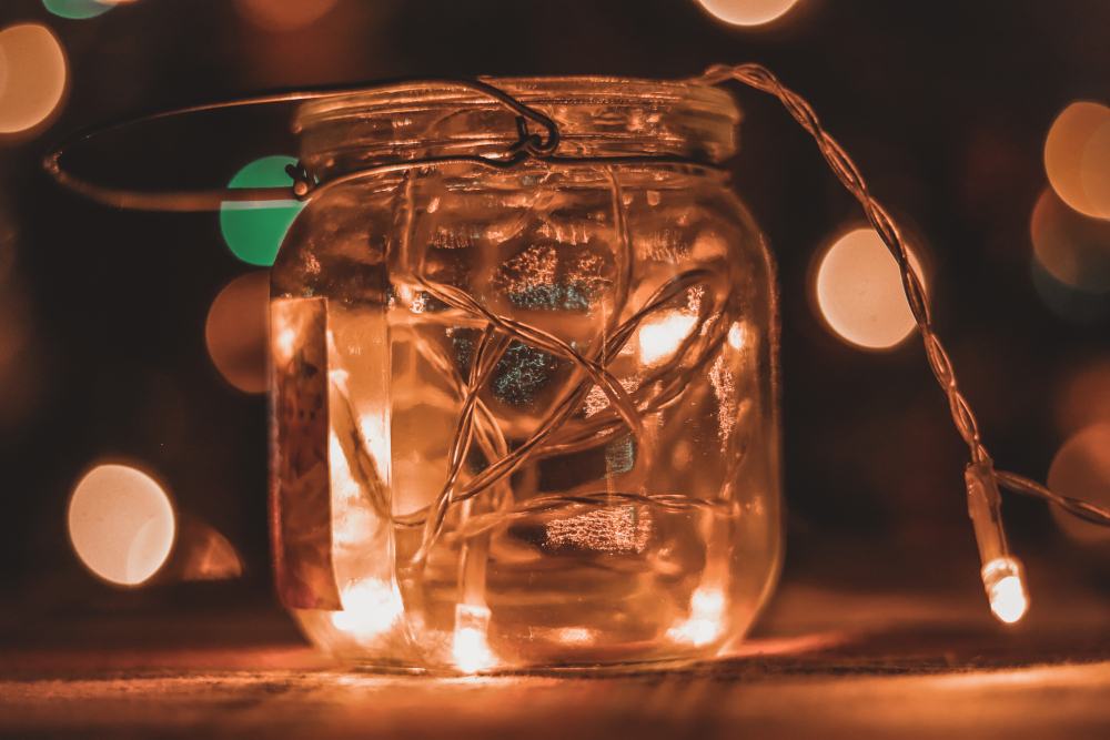 Latarenka ze słoika