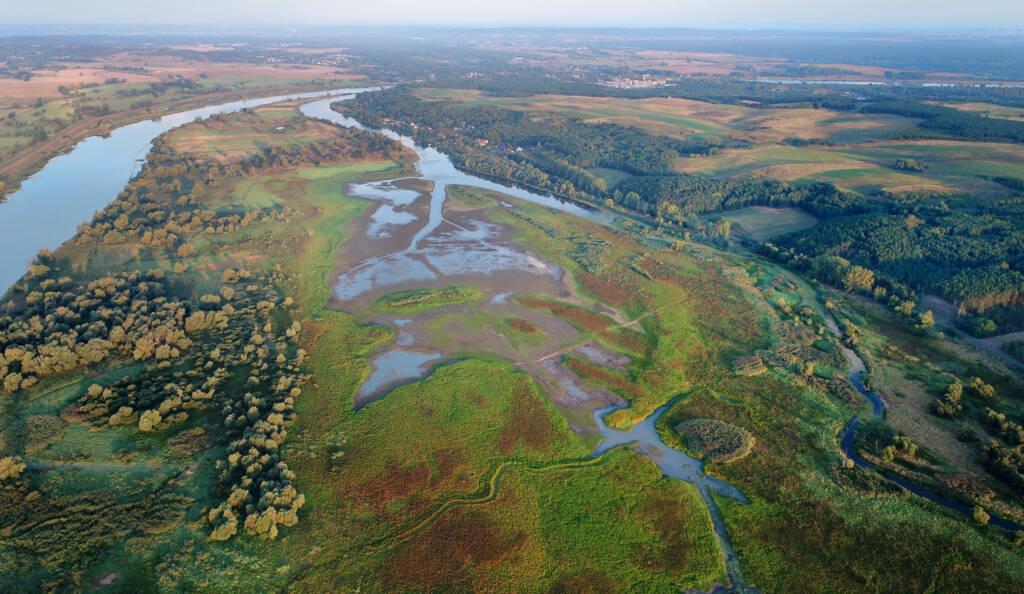 Perła Doliny Dolnej Odry - obszar Kostrzyneckiego Rozlewiska, pokrywający się obecnie z obszarem rezerwatu