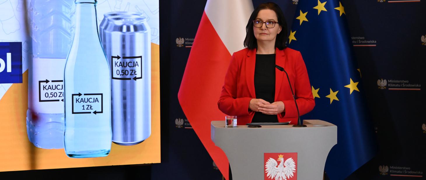 Wiceministra klimatu i środowiska Anita Sowińska. Fot. Ministerstwo Klimatu i Środowiska