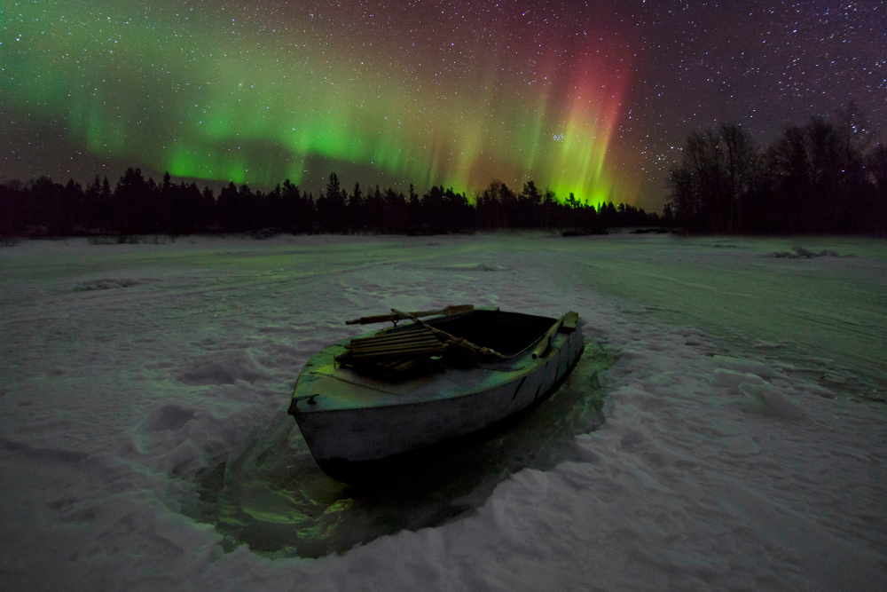 Nad Polską pojawiły się zorze polarne