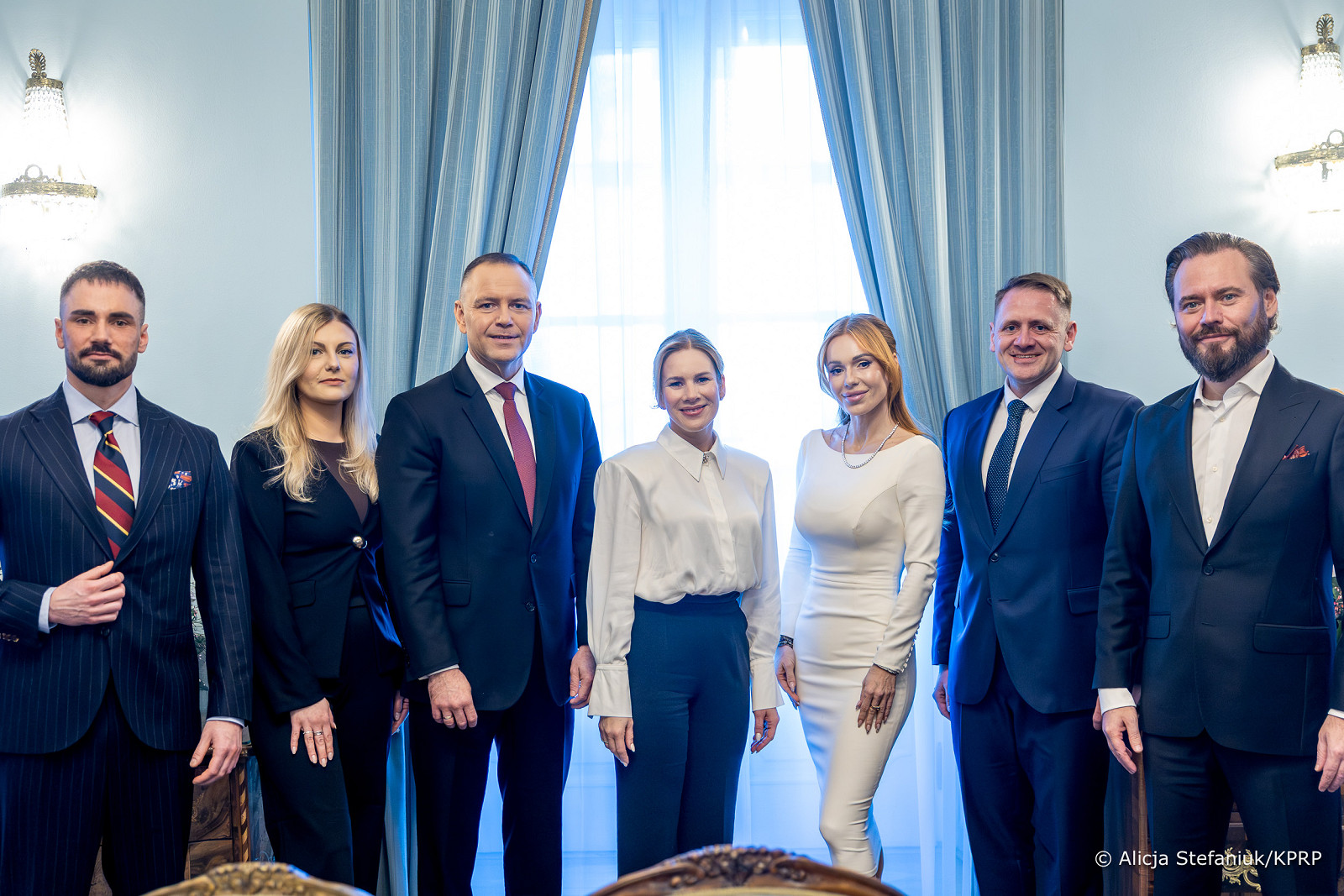 wiazdy w Pałacu Prezydenckim: Rabczewska i Stanowski apelują o ratunek dla zwierząt