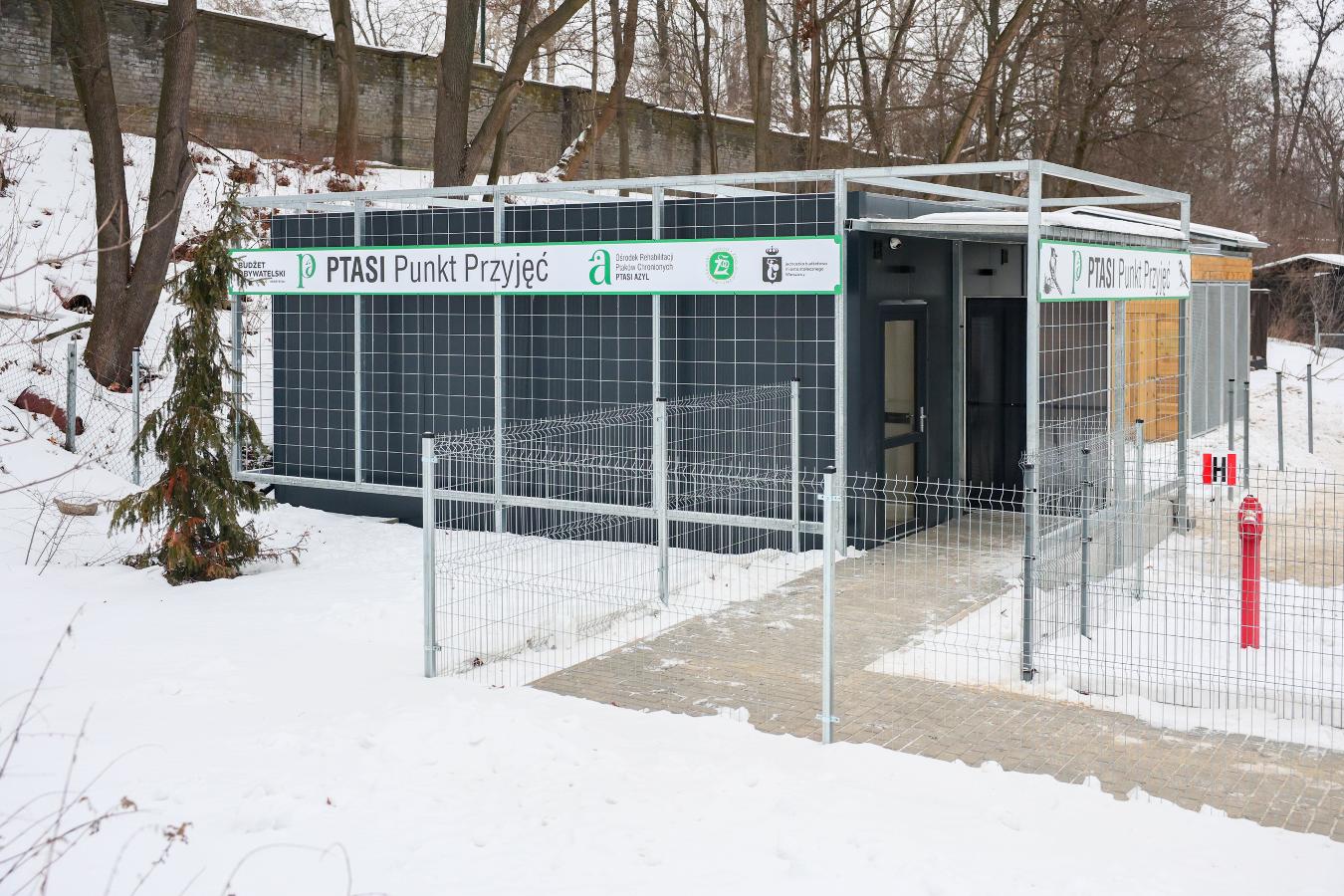 Ptasi SOR w sercu stolicy. Nowy Punkt Przyjęć przy Warszawskim ZOO. Fot. Szymon Pulcyn/ UM Warszwa