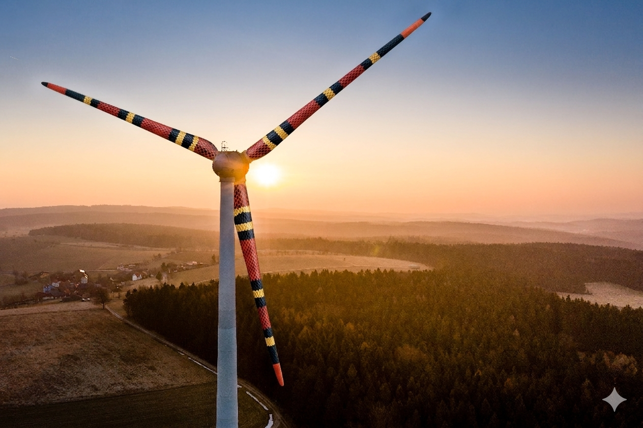 Natura kontra technologia: Czy jadowite wzory ocalą ptaki przed turbinami wiatrowymi?